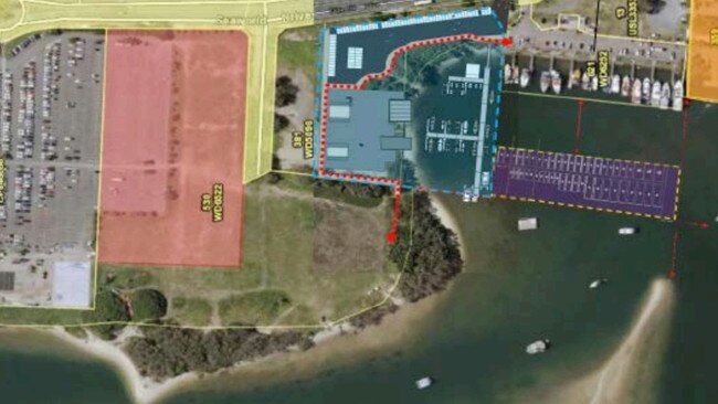 The Mariner's Cove tourism boat dispute has sparked plans for a new site for moorings at Carter's Basin north on The Spit.