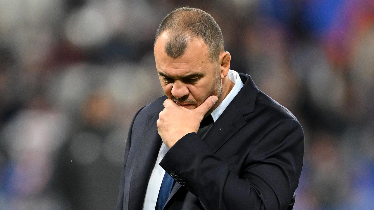 Cheika couldn’t guide Argentina past New Zealand in the semi-finals of the Rugby World Cup. (Photo by Shaun Botterill/Getty Images)
