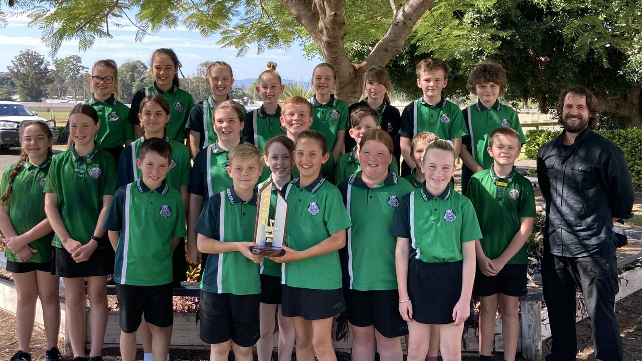 Jones Hill State School’s band claimed the top orchestra prize Monday morning.