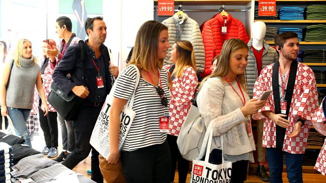 UNIQLO to open at The Glen in October. Photo: David Clark