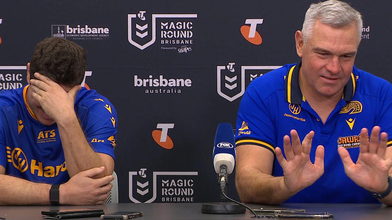 ‘Get a loan‘: Eels coach’s cheeky reply says it all