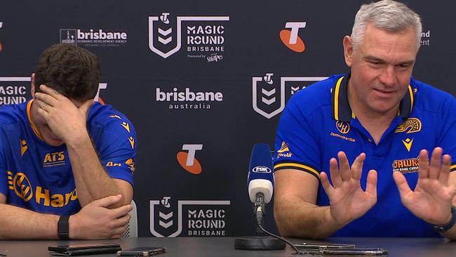 Jason Ryles avoided questions about officiating.