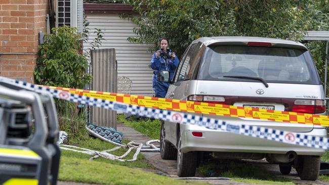 Three children died in a house fire on Freeman St, Lalor Park. Picture: Simon Bullard