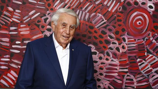 Harry Triguboff in his office at Meriton. Picture: John Appleyard