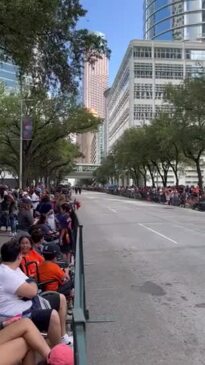 Large crowds line streets, celebrate 2022 Houston Astros World Series title  – Houston Public Media