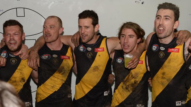 Heidelberg has been the most consistent club in NFL Division 1 since 2010. Picture: AAP/ Chris Eastman