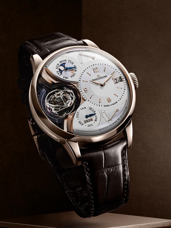 The Jaeger-LeCoultre Duometre Heliotourbillon Perpetual.