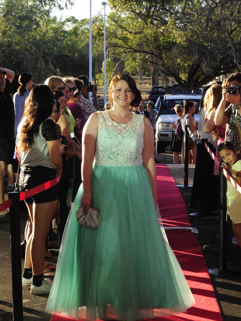 Denise Roberts at the 2014 Centralian Senior College College formal. Picture: JUSTIN BRIERTY / NT NEWS