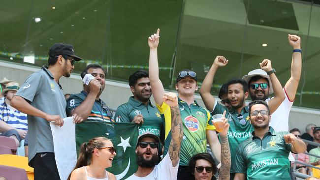 Socials at First Test, Australia v Pakistan at the Gabba. Thursday 21st November 2019 (AAP Image - Richard Waugh