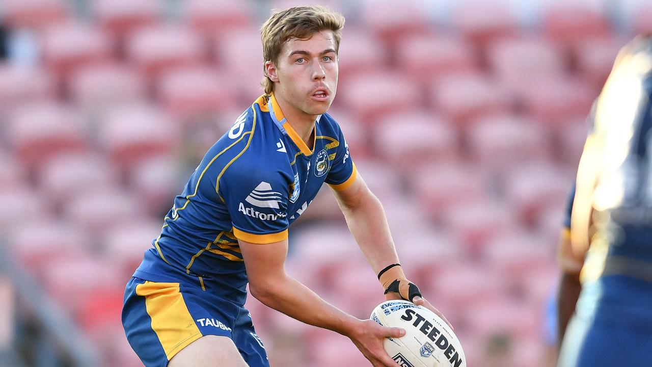 Parramatta's Ethan Sanders is a star of the future. NRL Imagery