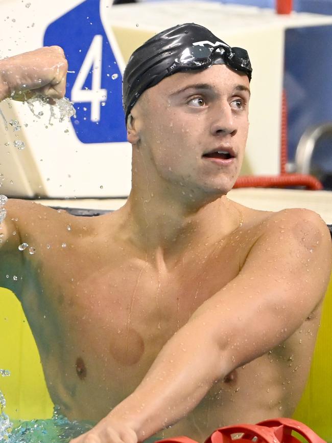 Rising Aussie swim star Flynn Southam. Picture: Delly Carr