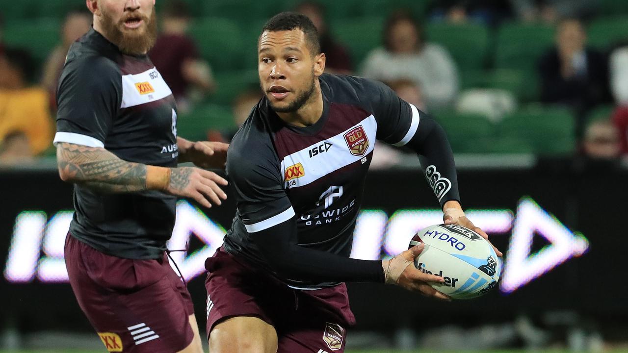 Moses Mbye suffered a severe allergic reaction in the Maroons team hotel.