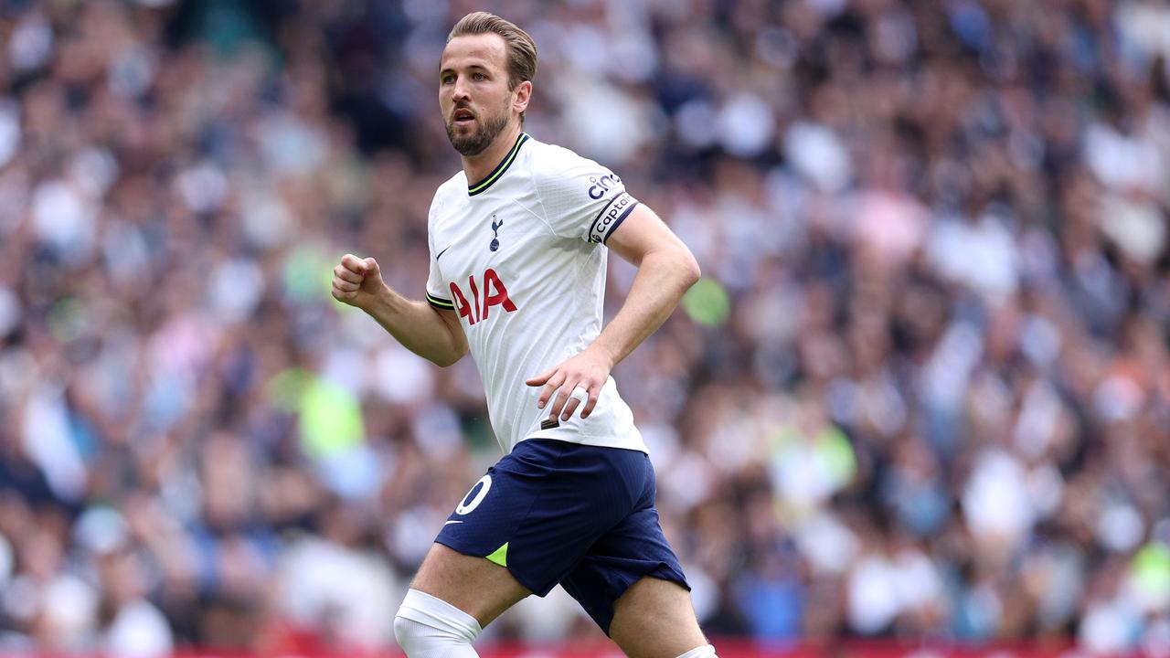 Harry Kane có thể chơi ở Europa Conference League mùa tới.  (Ảnh của Richard Heathcote/Getty Images)