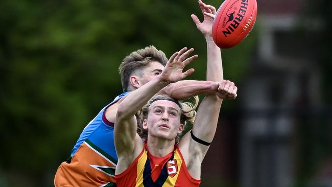 Jack Delean kicked a game-high four goals for South Australia. Picture: Getty Images