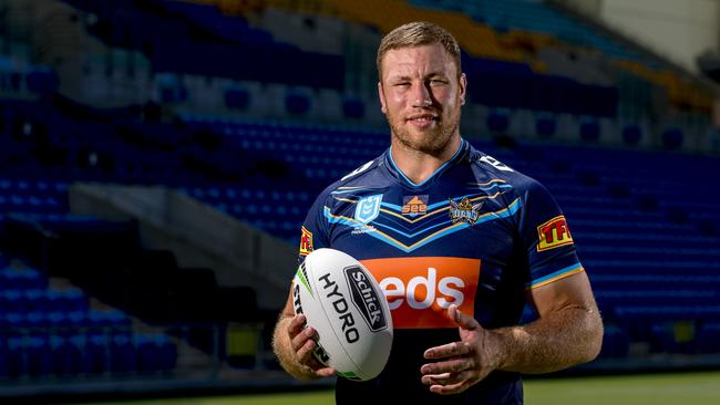 Shannon Boyd has slimmed down for his Gold Coast Titans debut. Picture: Jerad Williams