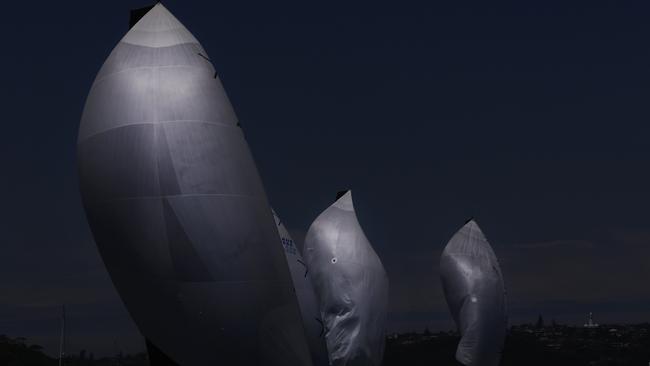 Yachts racing during the 2021 SOLAS Big Boat Challenge. Pic: Mark Evans/Getty