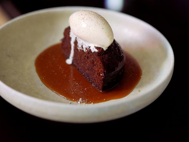 Reynold Poernomo’s Mushroom Sticky Date Pudding.