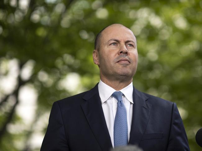 Treasurer Josh Frydenberg says Facebook news ban will be a blow to its reputation in Australian. Picture: NCA NewsWire/Gary Ramage