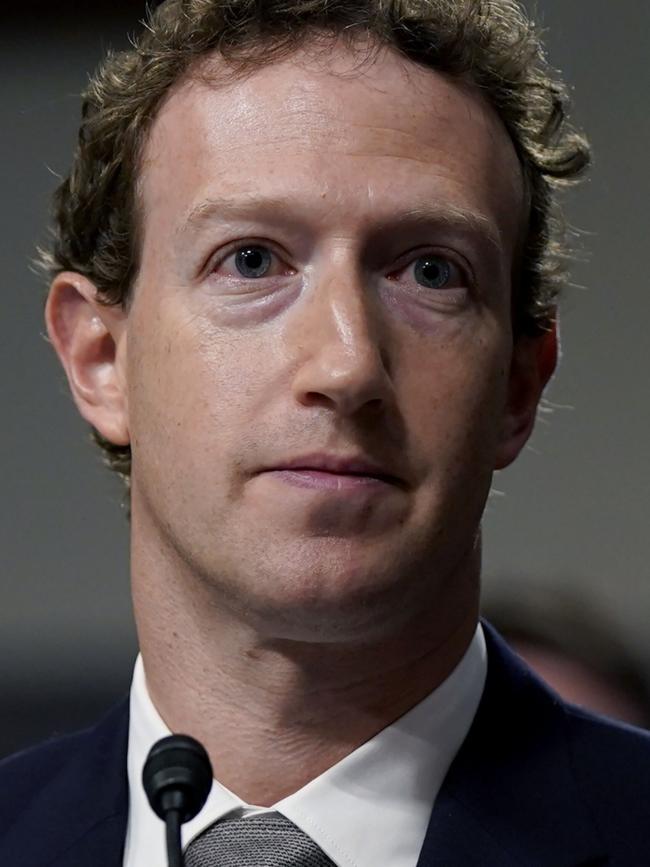 Meta chief executive Mark Zuckerberg has been urged to work with police to stamp out rampant crime online. Picture: Kent Nishimura/Bloomberg
