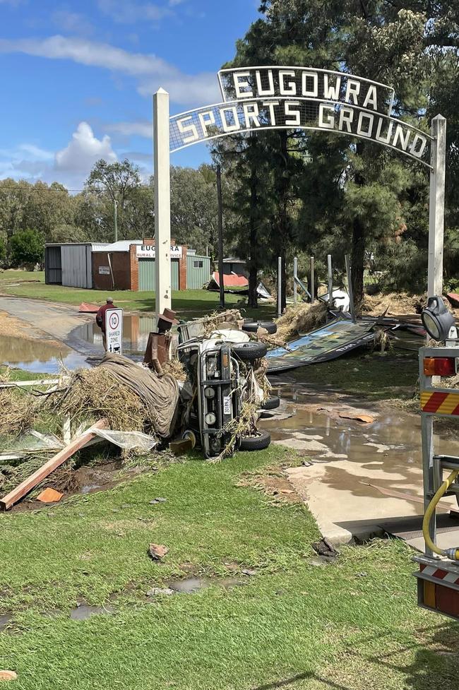 Eugowra flooding aftermath. Picture: Andrew Gee MP/Facebook
