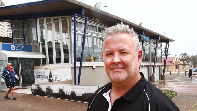 Best of the GC winner- Southport Surf Club. Club General Manager Martin Scanlan in front of surf club at Main Beach. Picture Mike Batterham