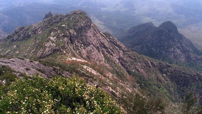 The glorious Mt Barney.