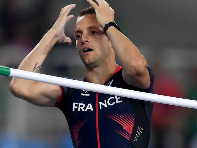 Renaud Lavillenie was more than a tad salty.