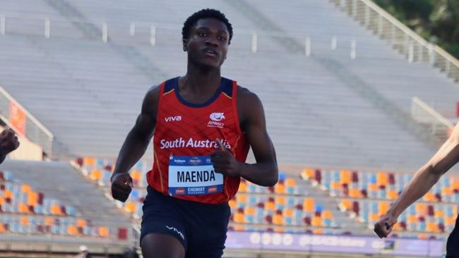 Andrew Maenda representing SA. Picture: Supplied