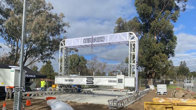 3D printed amenities block in Dubbo.