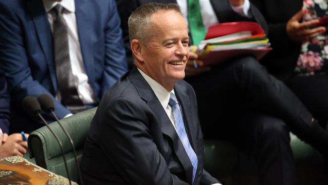 Bill Shorten during question time. Picture: Gary Ramage.