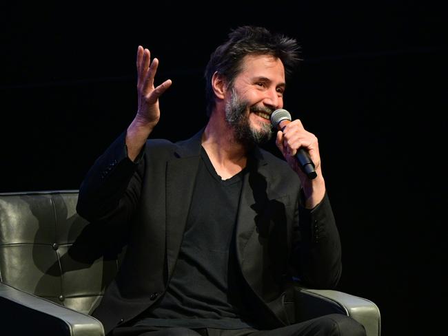 Hollywood’s nicest celebrity, Keanu Reeves, has retained the fountain of youth at the age of 60. Picture: Andrew Toth/Getty Images
