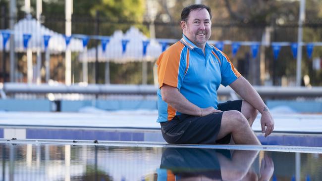 Darren Howard is the head coach at Liverpool Swim Club. Picture: Matthew Vasilescu