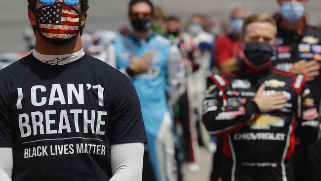 Tarrio has been reduced to printing Black Lives Matter T-shirts. Picture; Getty Images.