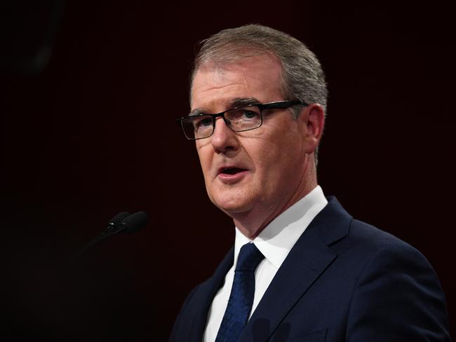 NSW Labor leader Michael Daley speaks during the NSW Labor Party election campaign launch in Revesby in southwest Sydney, Sunday, March 10, 2019. (AAP Image/Joel Carrett) NO ARCHIVING