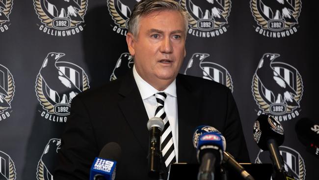 Eddie McGuire resigned effective immediately as Collingwood Football Club President.