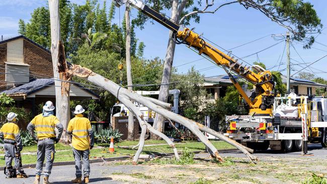 The clean up required a mammoth effort. Picture: Richard Walker