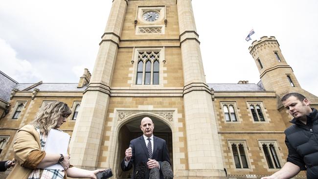 The Tasmanian Government is sworn in. Picture Eddie Safarik