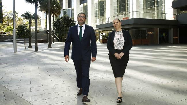 Local politics is in the genes for Steven Issa and Michelle Garrard. Picture: John Appleyard