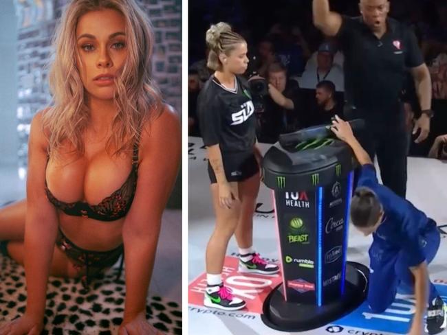 Paige VanZant has made a huge career move. Photo: Instagram and Twitter
