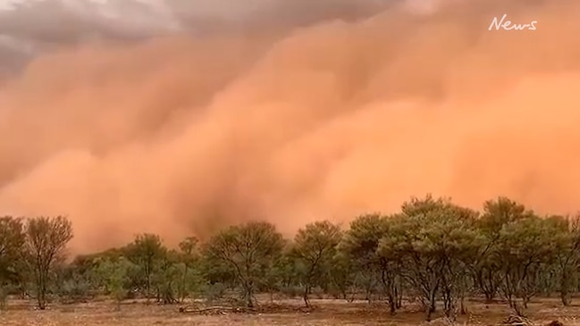 Dust storm at Quilpie