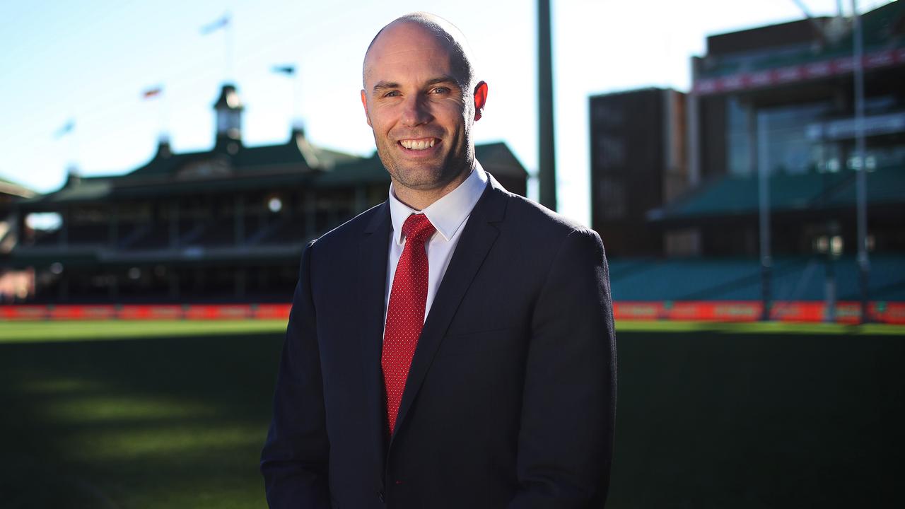 Tom Harley will soon take over as the new CEO of the Sydney Swans. Picture: Phil Hillyard