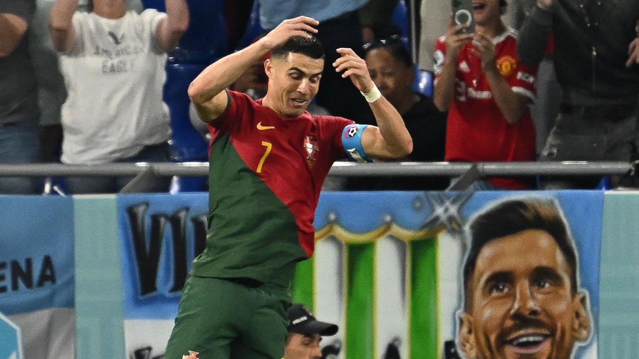 Cristiano Ronaldo Celebration vs. Ghana That Includes Messi Goes Viral