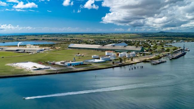 The Port of Bundaberg. Photo by Gladstone Ports Corporation.