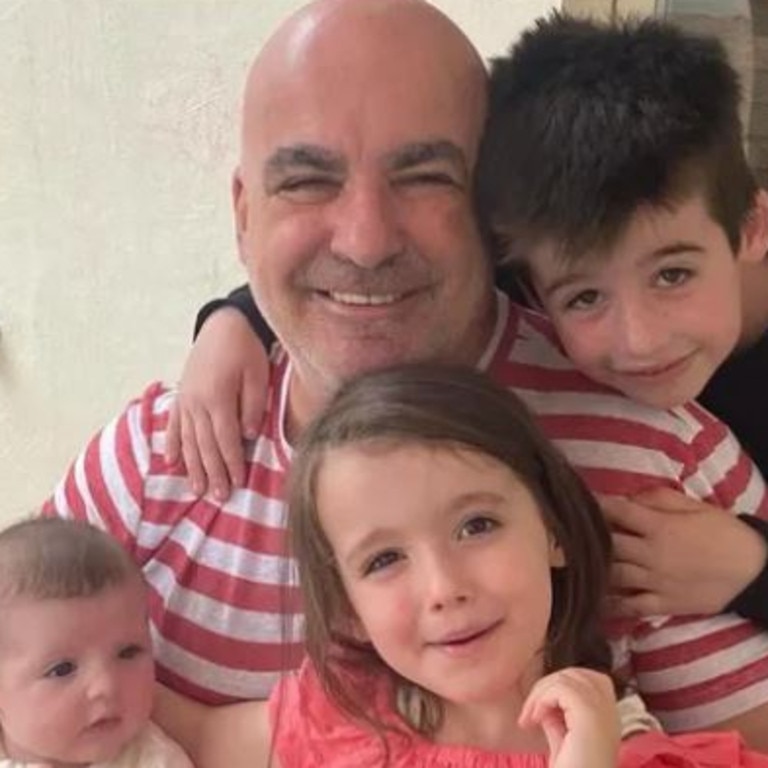 Mr Ploubidis’ family has launched a GoFundMe to help cover living costs as he continues his recovery in hospital. Picture: GoFundMe