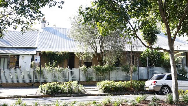 The former women’s refuge accommodation in Glebe. Picture: Jonathan Ng