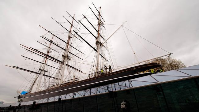 The Cutty Sark in Greenwich.