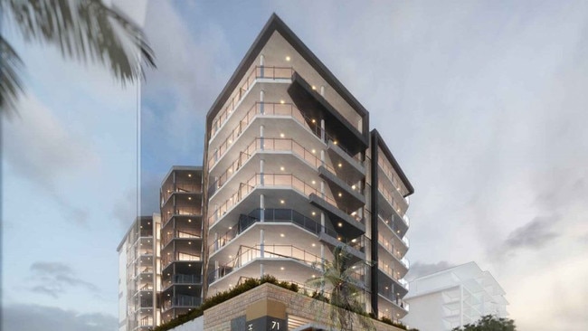 Concept images of the proposed development at 71 Landsborough Ave, Scarborough. Image Ryall Smith