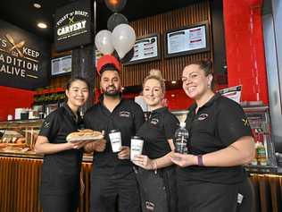 Niky Chan, Sunny Kumar, Nicole Robinson and Tarnz Altenburg of Toast and Roast Carvery at Orion. Picture: Cordell Richardson