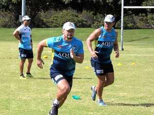 GO TIME: Journeyman Cameron Cullen made his Titans debut against Cronulla on Sunday. Picture: Contributed