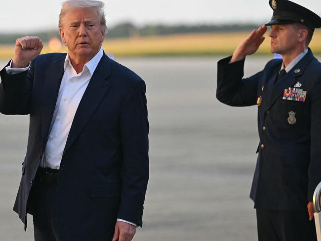 US President Donald Trump says he wants movies “made in America again”. Picture: AFP